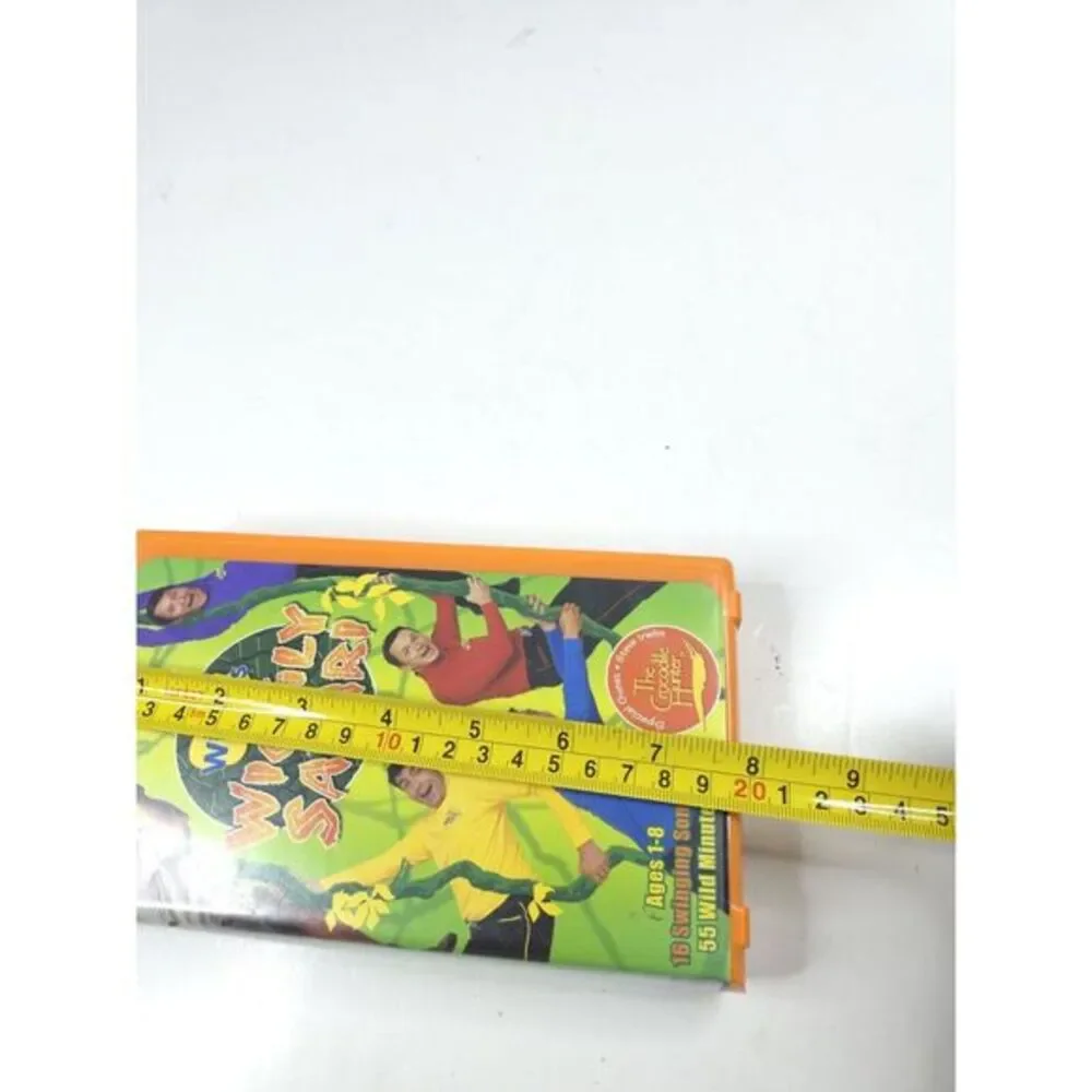 The Wiggles - Wiggly Safari VHS 2002 With Steve Irwin The Crocodile Hunter‎ Film